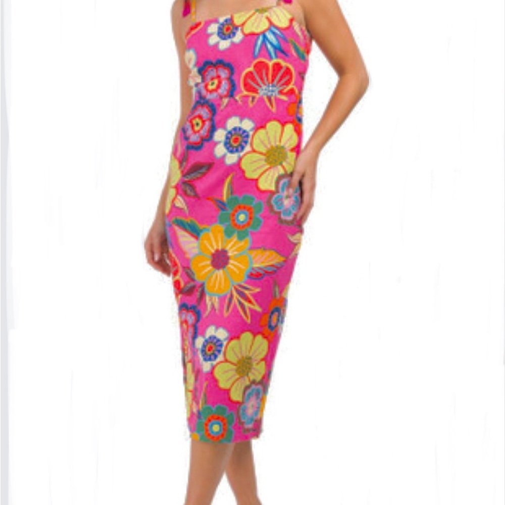 Rachel Zoe Floral Pink Dress